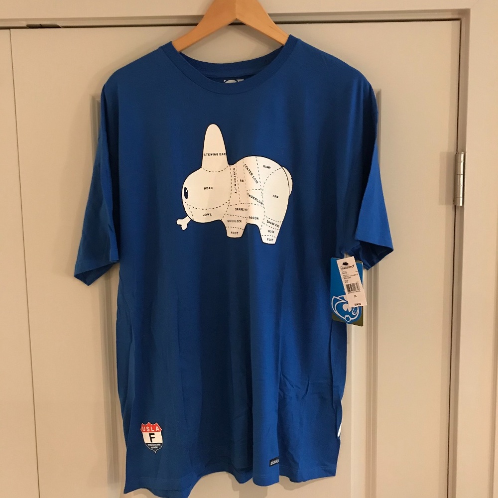 NEW Kidrobot Kozik Choice Cuts Labbit Shirt XL